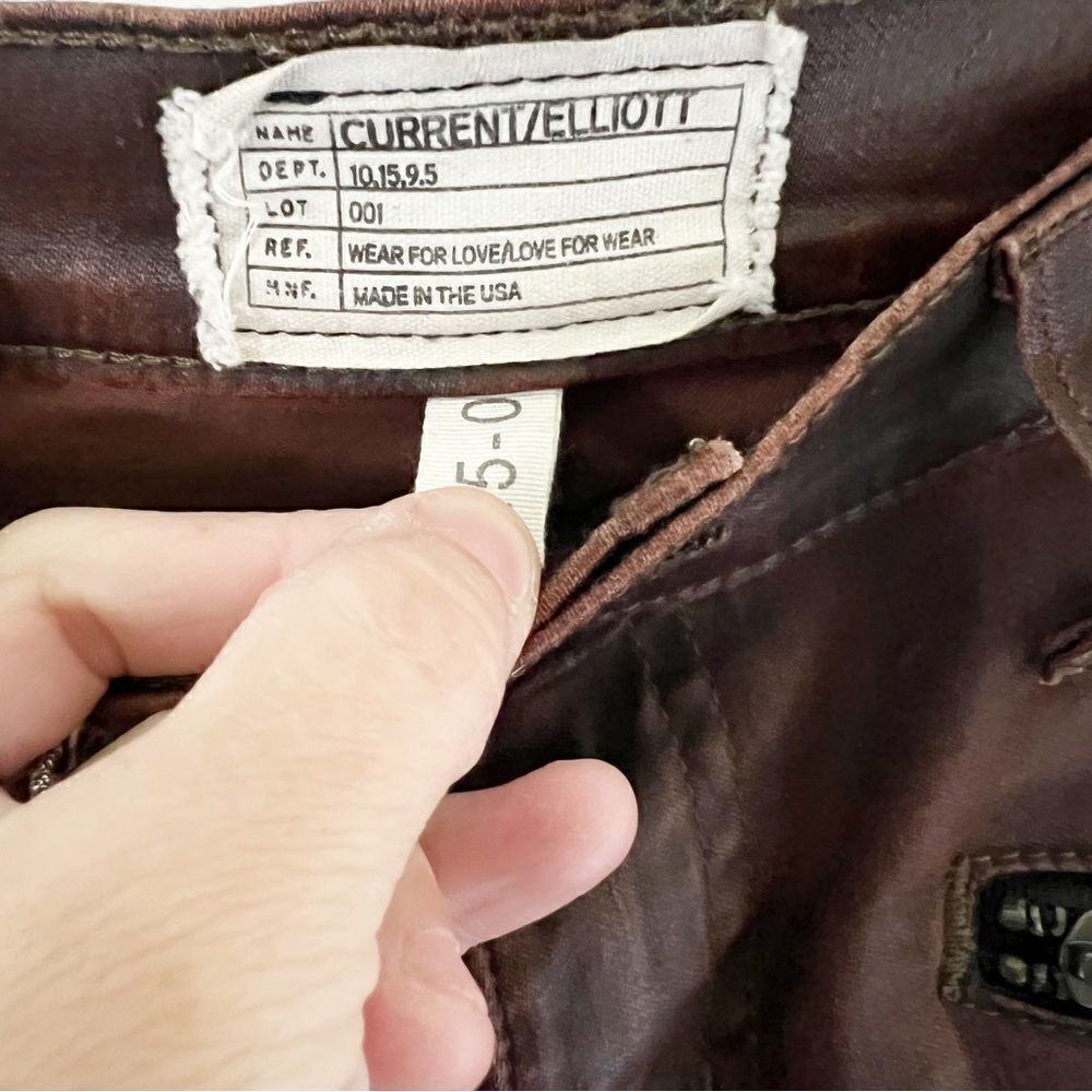 Current/Elliot Soho Zip Stiletto Skinny Ankle Pants - Picture 7 of 10